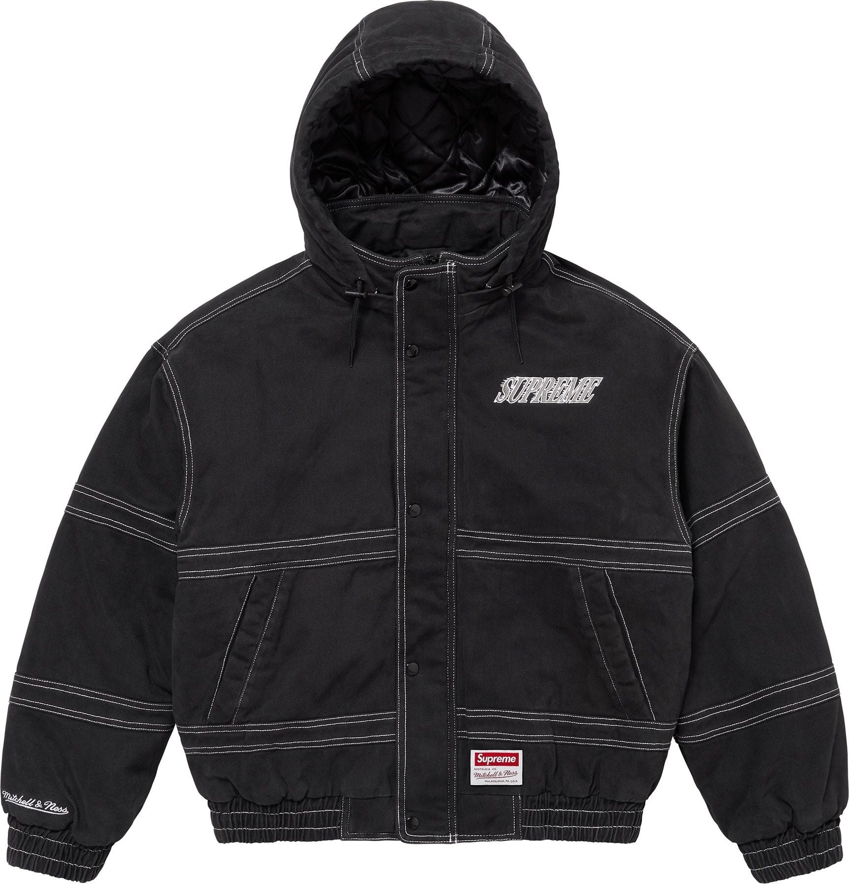 Supreme®/Mitchell & Ness® Twill Stadium Jacket view 12